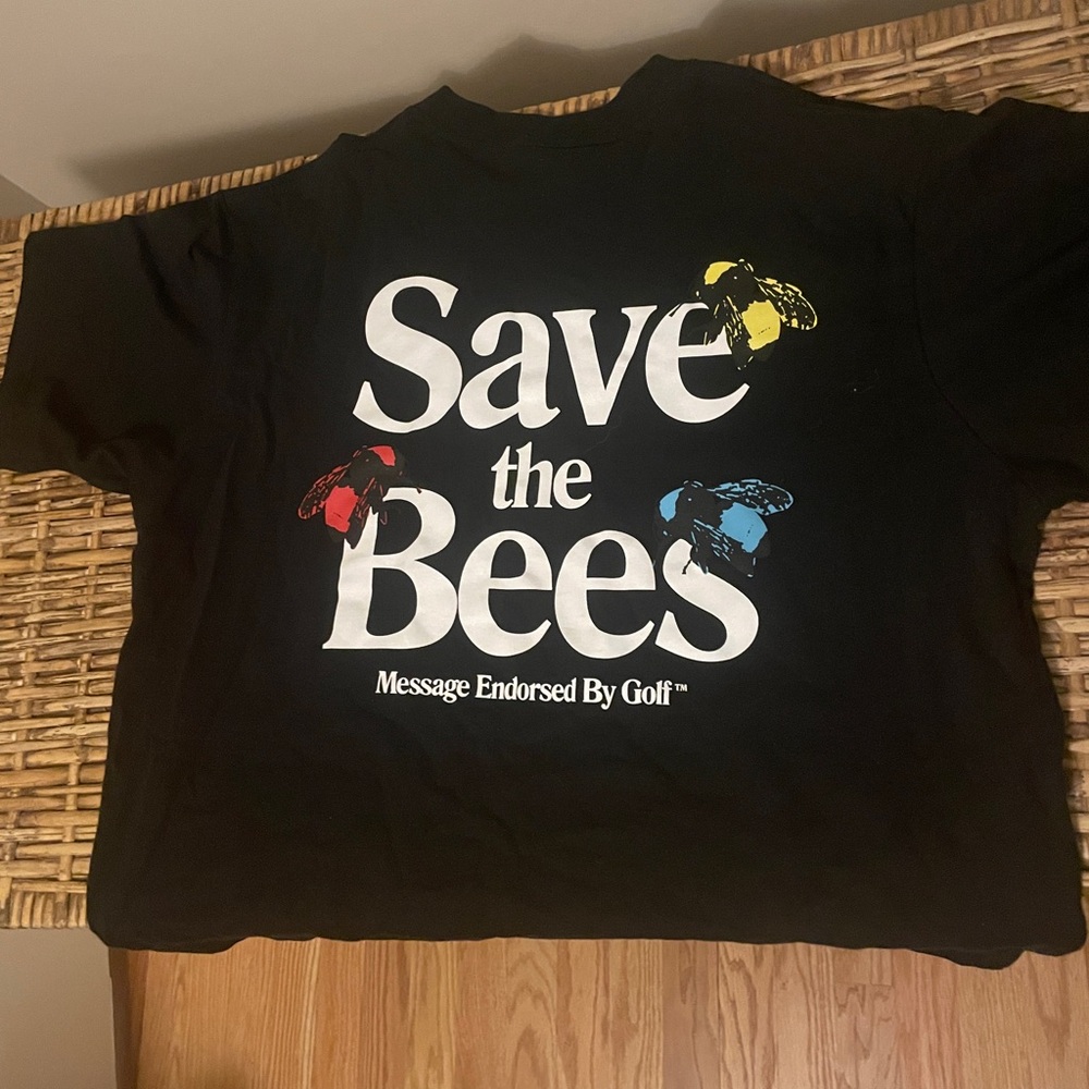 Black 'Save the Bees' Men's Tee